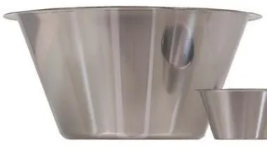 Røreskål, høj, rustifri stål, Ø40,5xH24 cm, 14 L